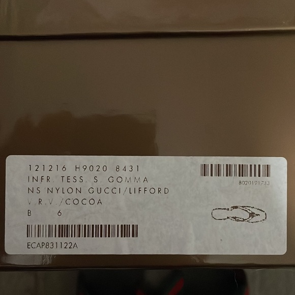 Gucci slippers size 6 - Picture 2 of 2